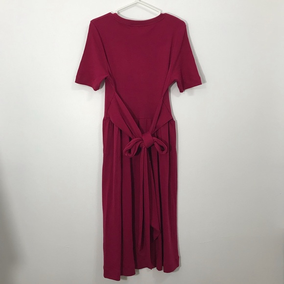 Selected Femme pink cotton dress - Picture 8 of 15